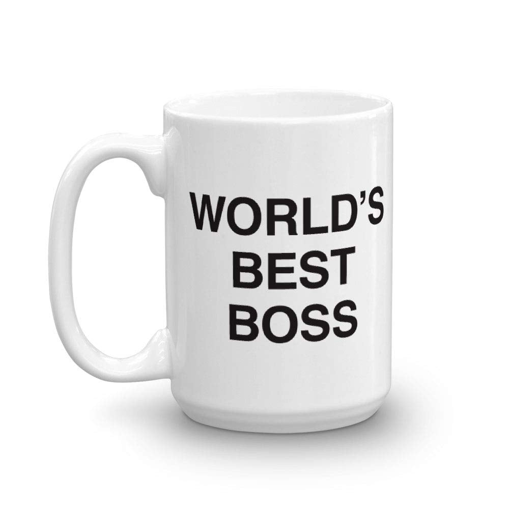 The Office World's Best Boss White Mug – NBC Store