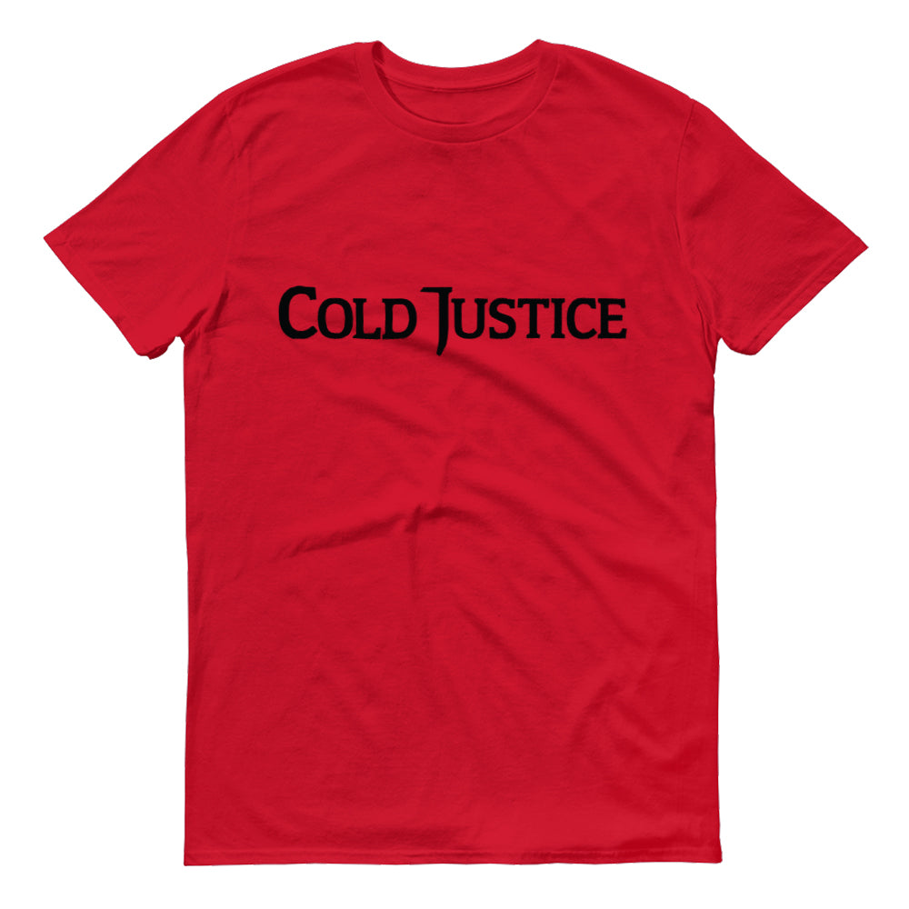 Cold Justice Logo Adult Short Sleeve T-Shirt