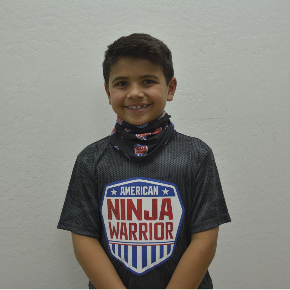 American Ninja Warrior Face Cover Bandana Headband