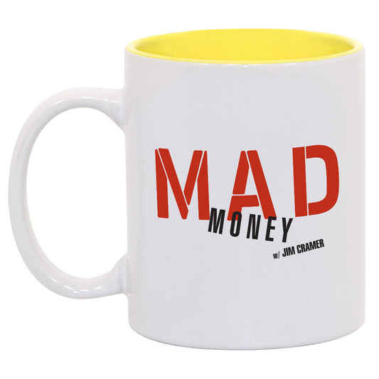 Mad Money  with Jim Cramer Two-Tone Mug