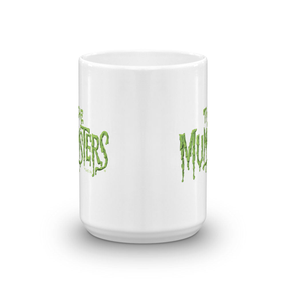 The Munsters Distress Logo White Mug