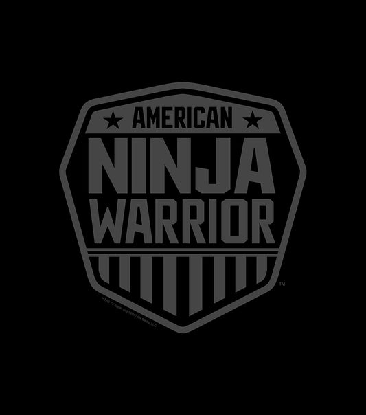 American Ninja Warrior Black Beach Towel - 30x60