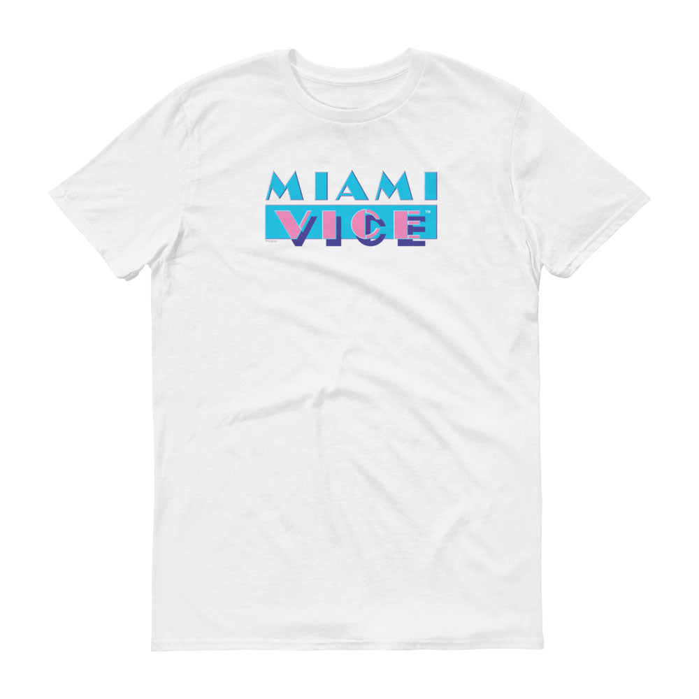 Miami Vice Logo Men's Short Sleeve T-Shirt