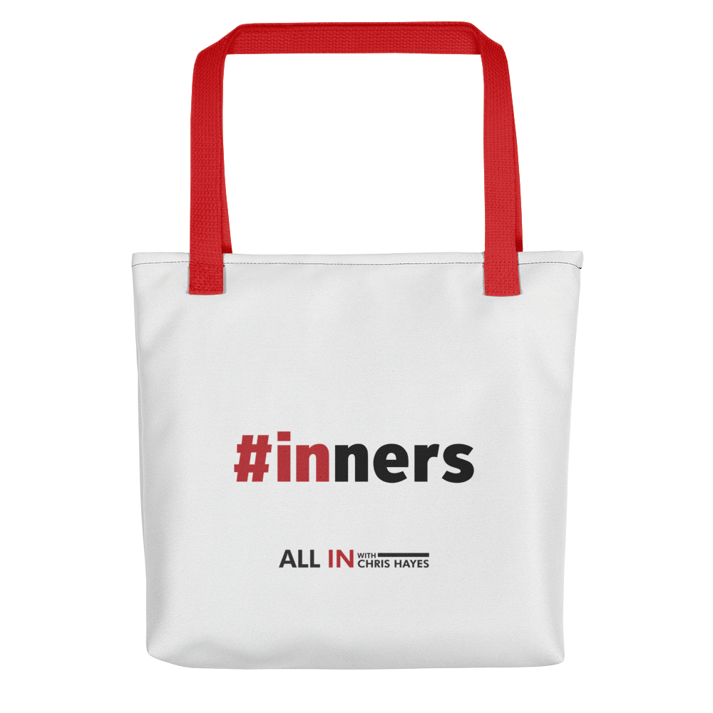 All In with Chris Hayes #INNERS Premium Tote Bag