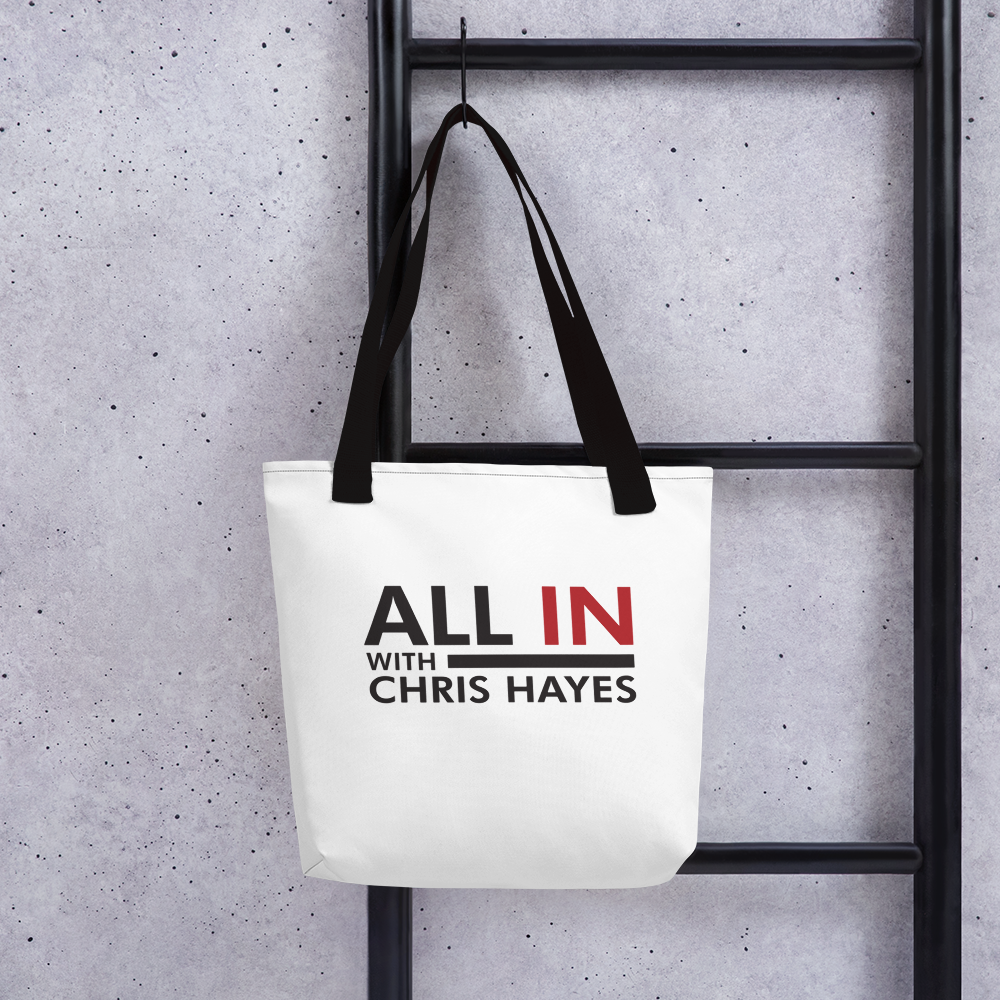 All In with Chris Hayes Logo Premium Tote Bag