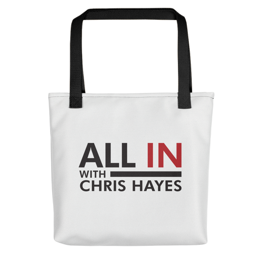 All In with Chris Hayes Logo Premium Tote Bag