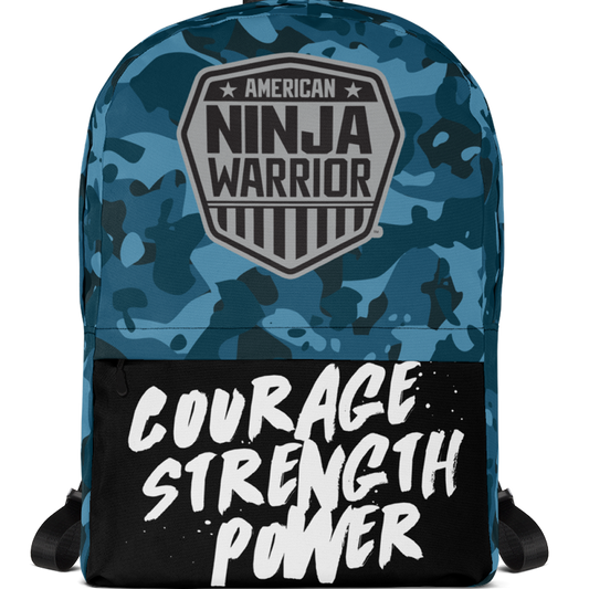 American Ninja Warrior Logo Camo Backpack