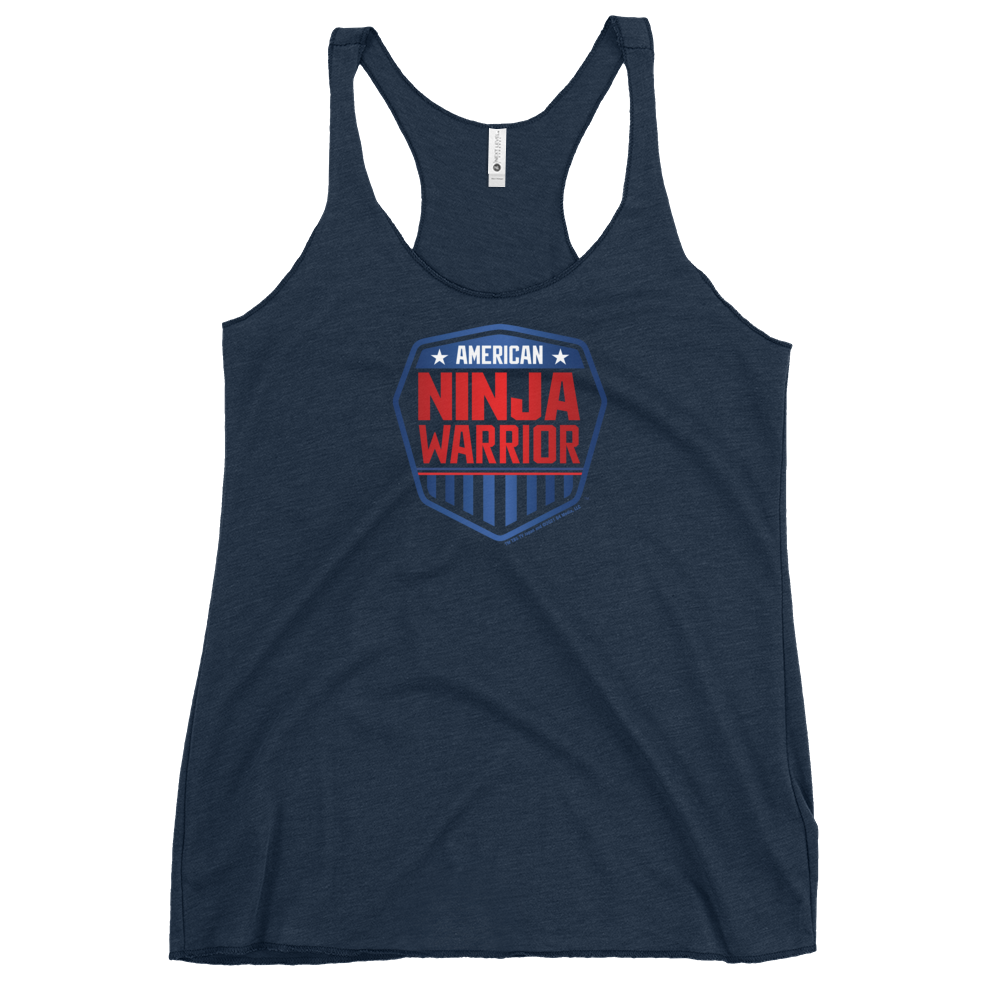 American Ninja Warrior Logo Women's Racerback Tank Top