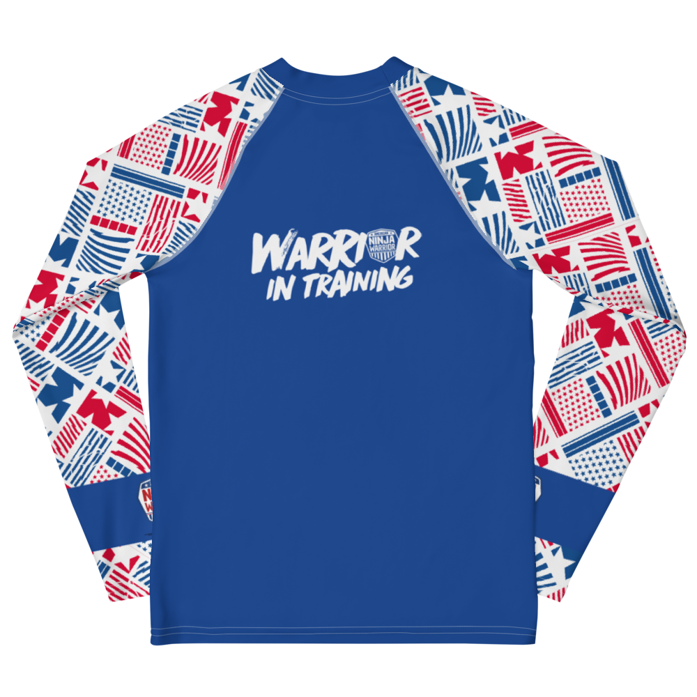 American Ninja Warrior Logo Unisex Youth Rash Guard T-Shirt