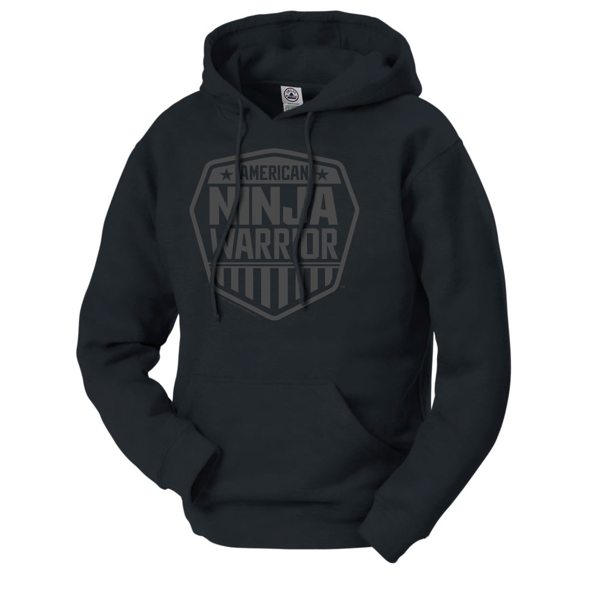 American Ninja Warrior Grey Logo Hoodie