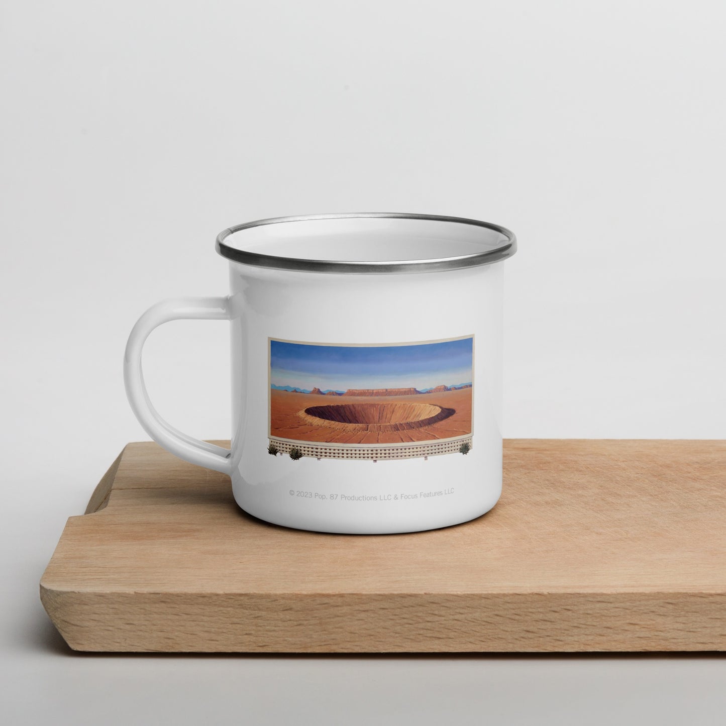 Asteroid City Logo Enamel Mug