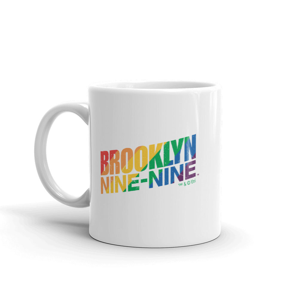 Brooklyn Nine-Nine Pride White Mug