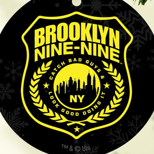 Brooklyn Nine-Nine Badge Double-Sided Ornament