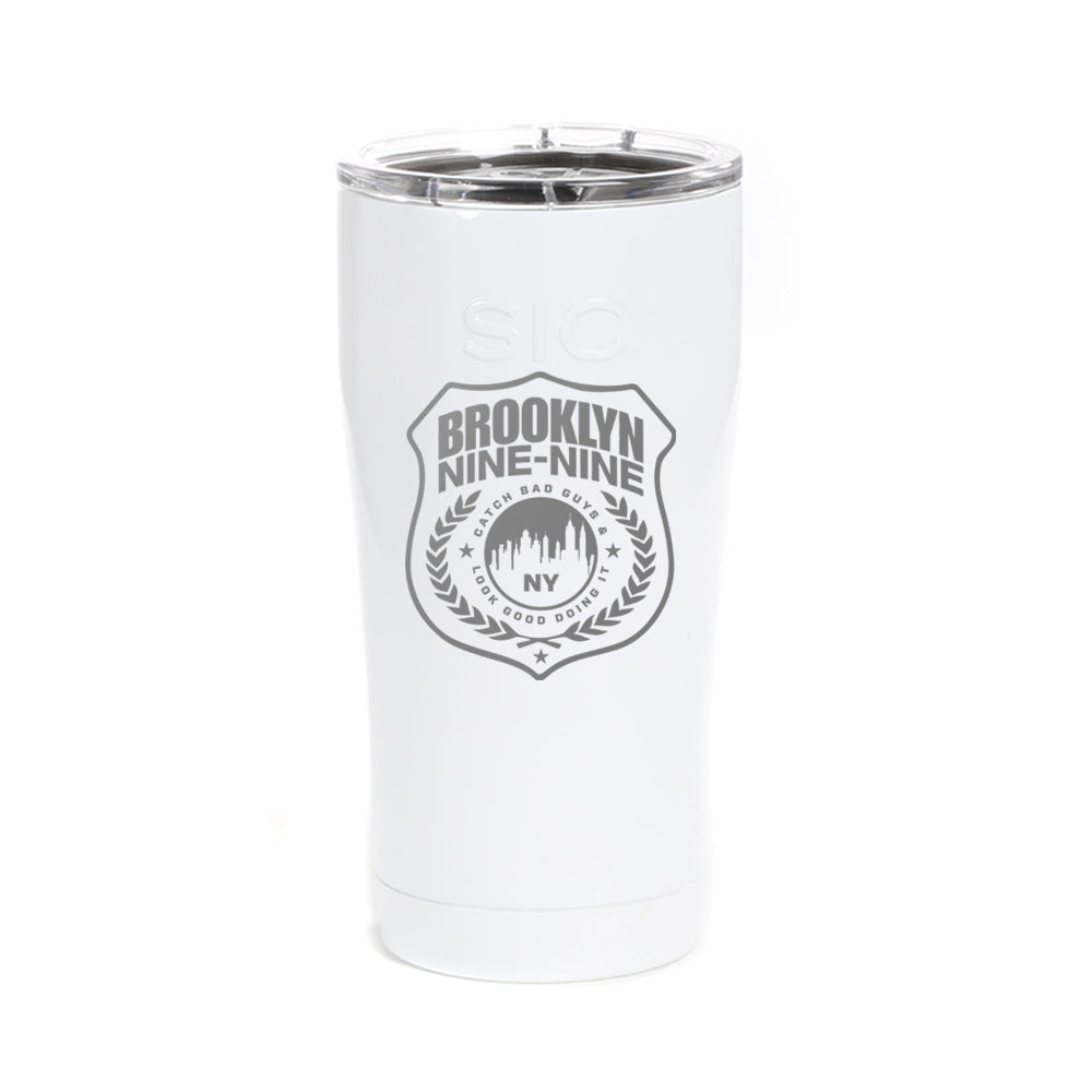 Brooklyn Nine-Nine Badge Laser Engraved SIC Tumbler