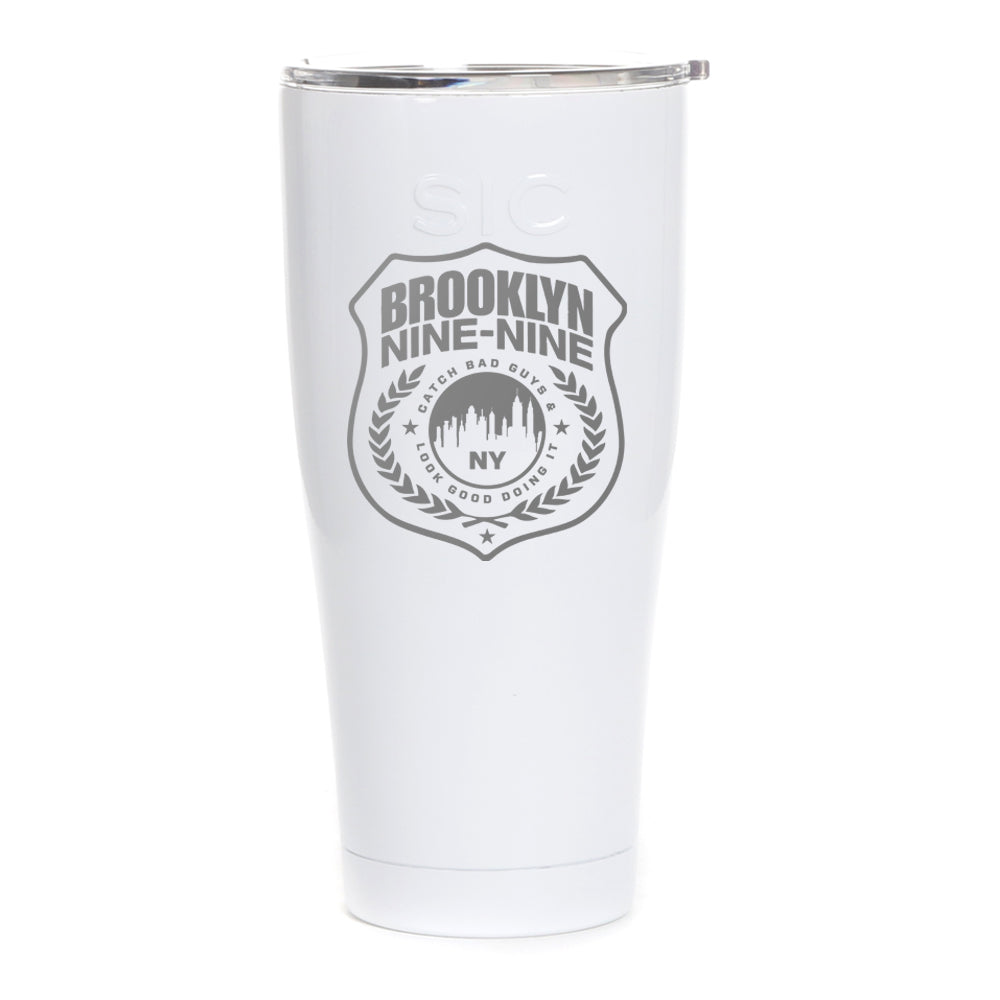 Brooklyn Nine-Nine Badge Laser Engraved SIC Tumbler