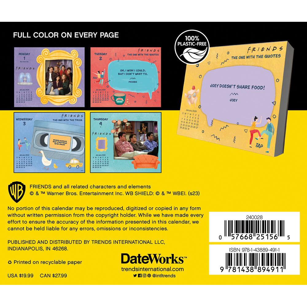 Friends 2024 Box Calendar