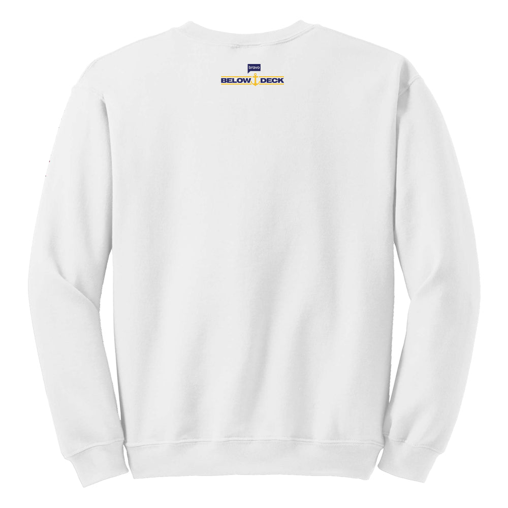 Below Deck I'd Rather Be Below Deck Fleece Crewneck Sweatshirt