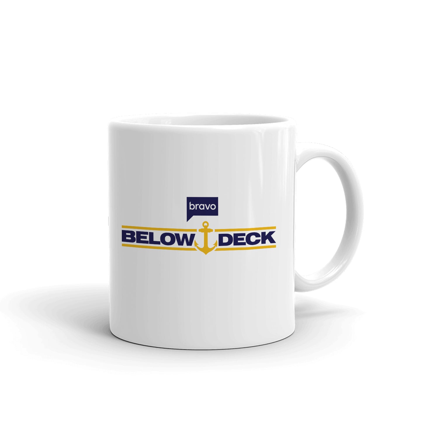 Below Deck I'd Rather Be Below Deck White Mug