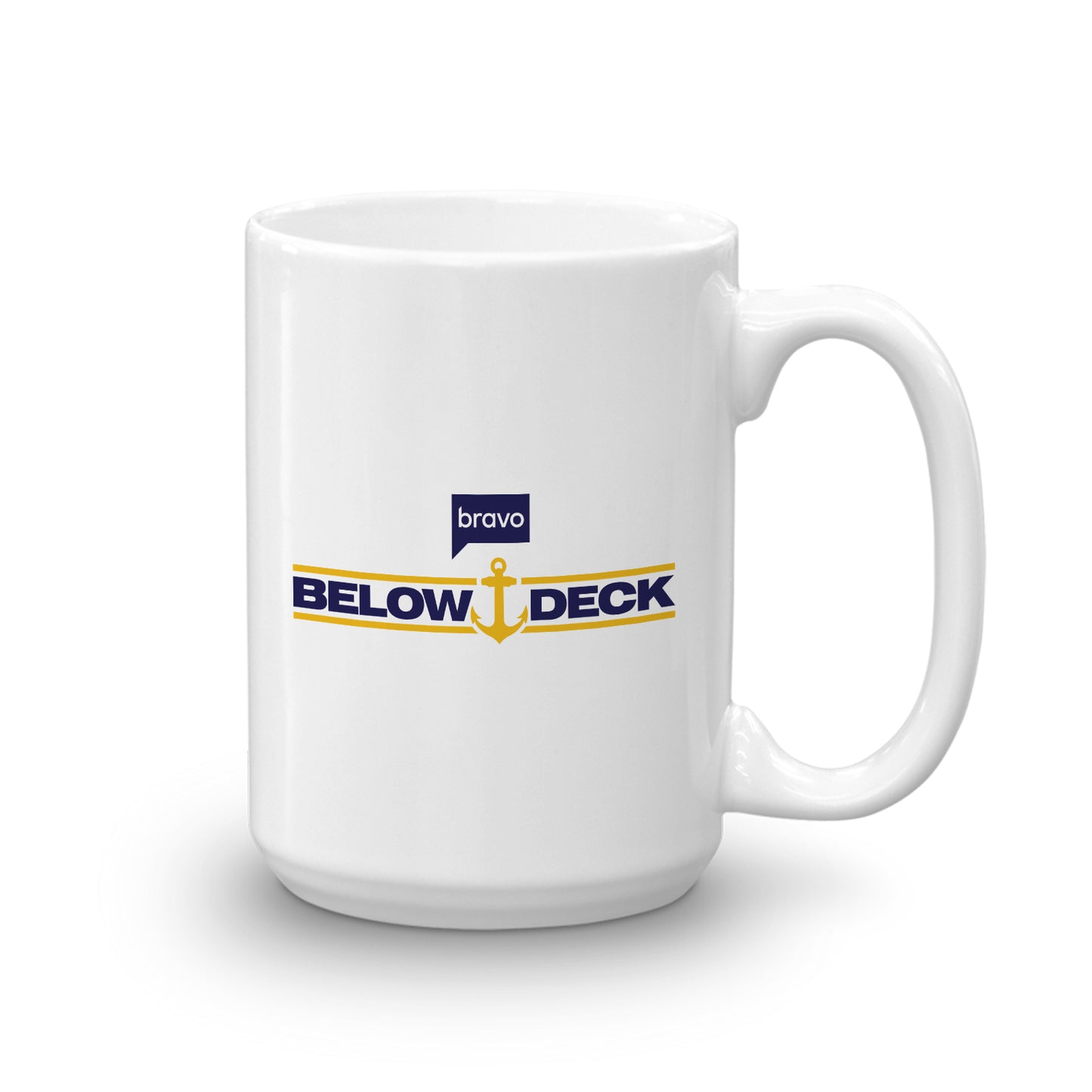 Below Deck I'd Rather Be Below Deck White Mug