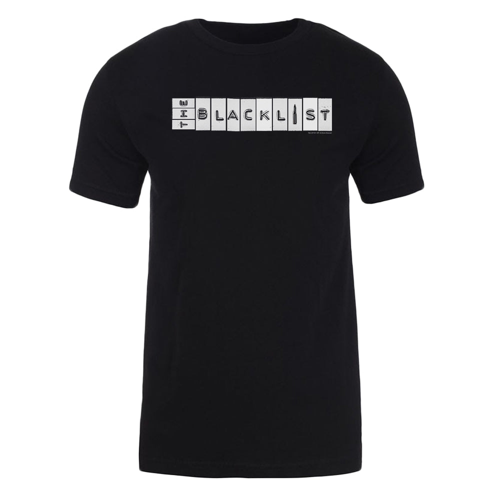 The Blacklist Bullet Adult Short Sleeve T-Shirt