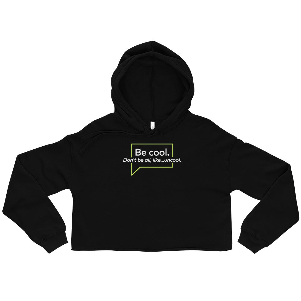 Bravo Gear Be Cool Women's Fleece Crop Hoodie