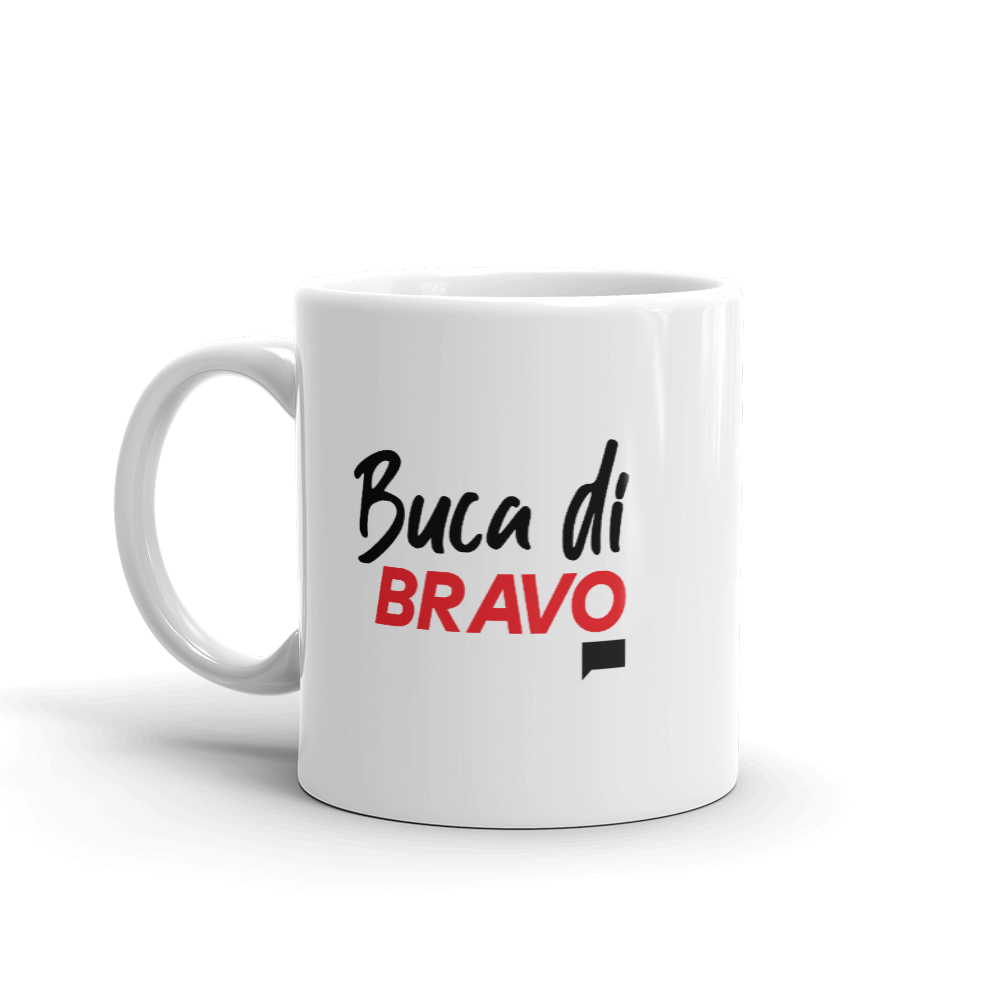 Bravo Gear Buca Di Bravo White Mug