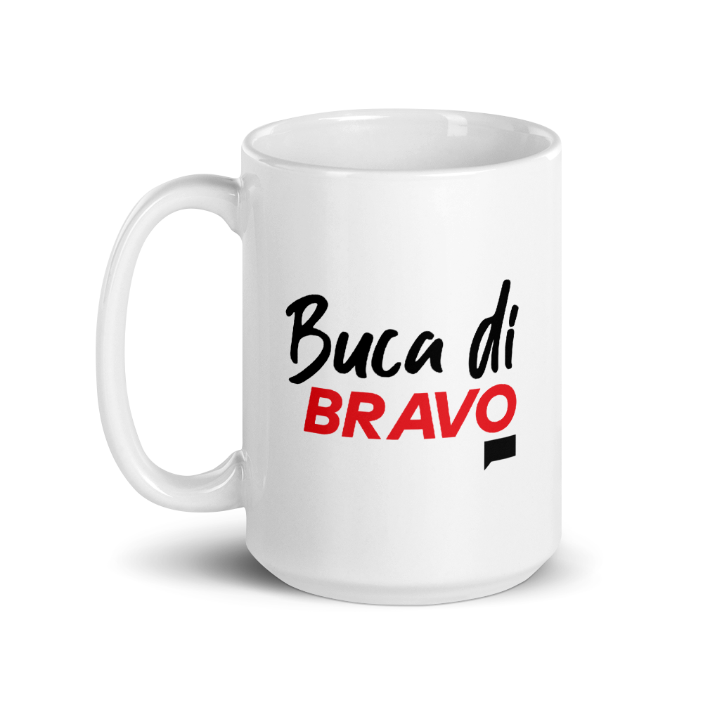 Bravo Gear Buca Di Bravo White Mug
