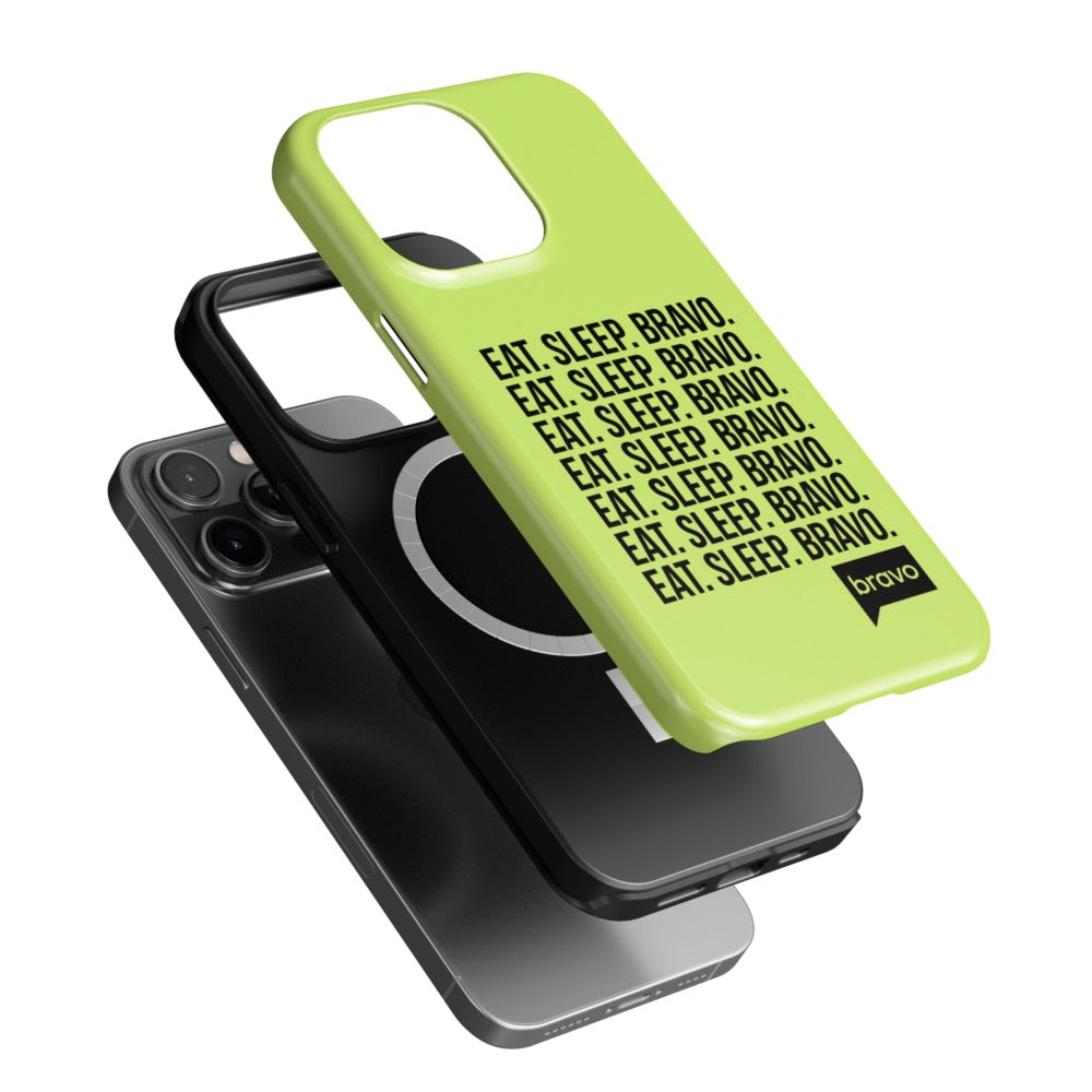 Bravo Gear Eat. Sleep. Bravo. Tough Phone Case