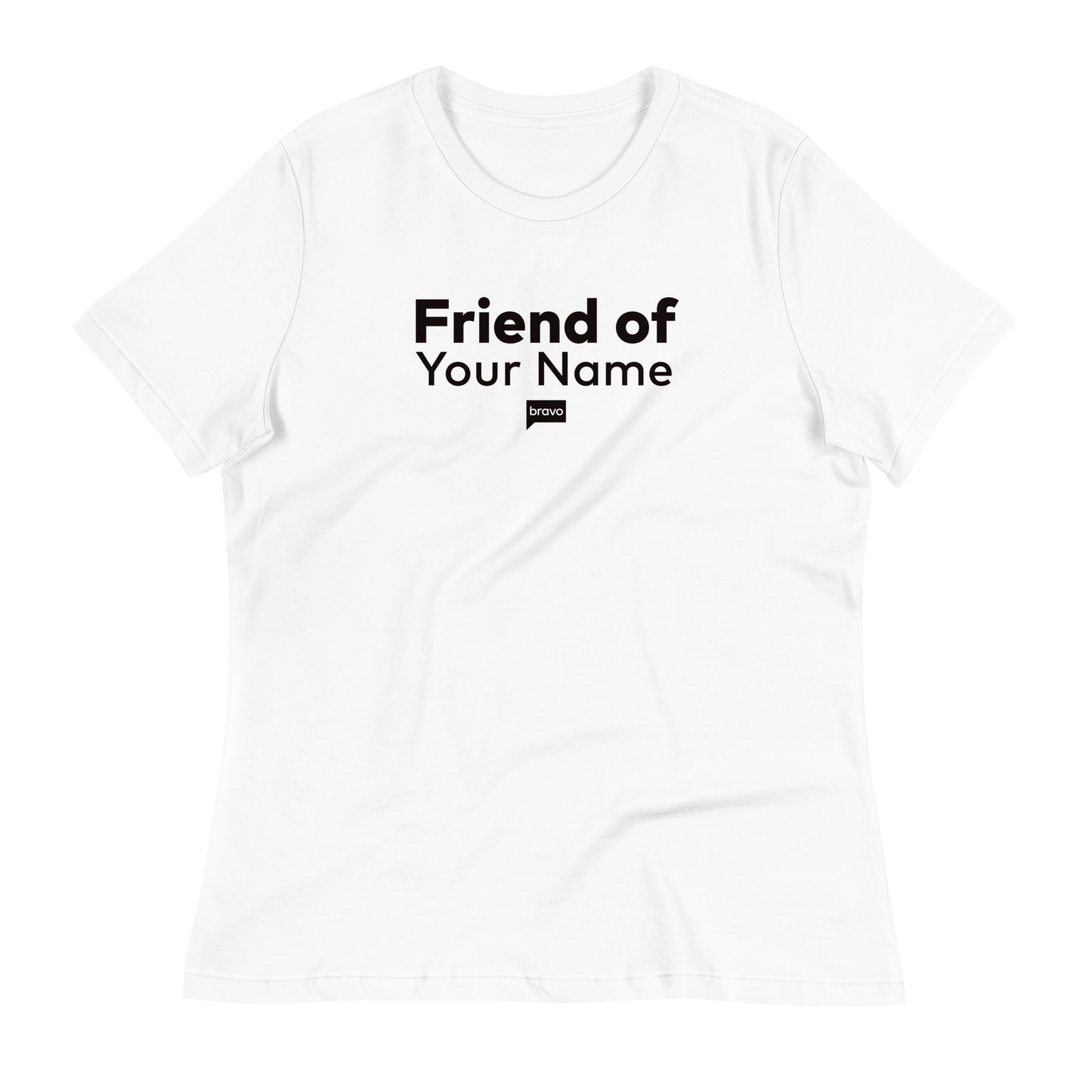 Bravo Gear Friend Of Personalized Womens T-Shirt