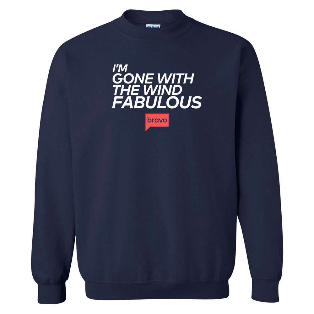 Bravo Gear I'm Gone With The Wind Fabulous Fleece Crewneck Sweatshirt