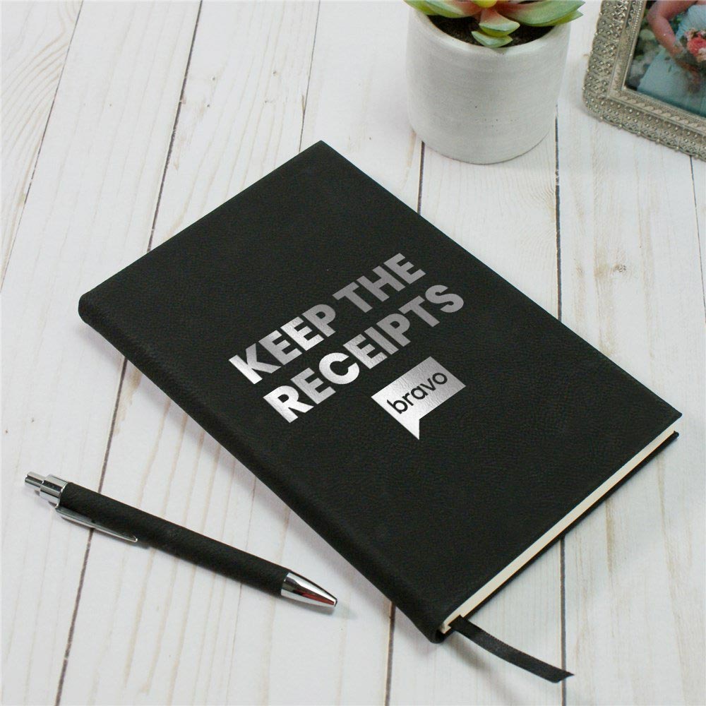 Bravo Gear Keep The Receipts Leather Journal Journal