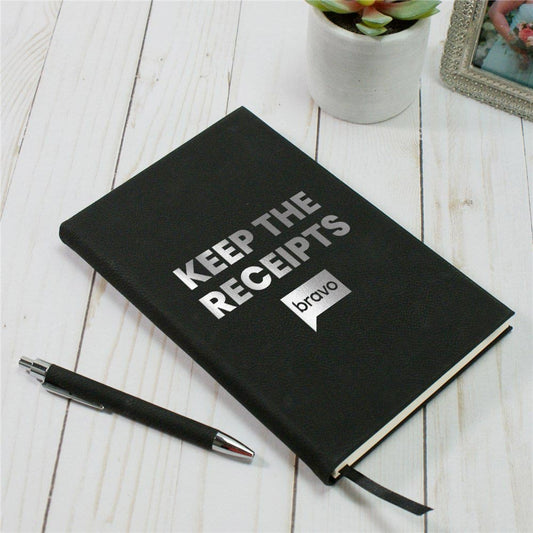 Bravo Gear Keep The Receipts Leather Journal  Journal