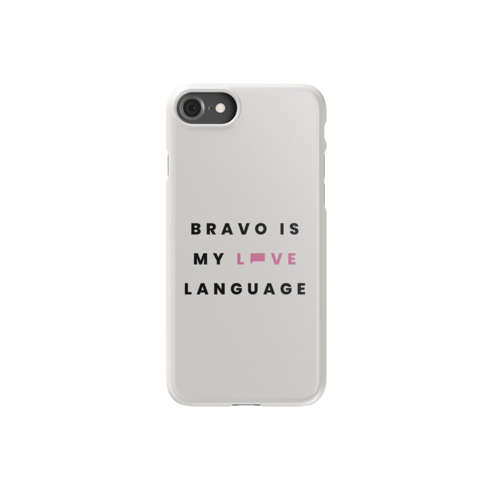 Bravo Gear Bravo Is My Love Language Tough Phone Case