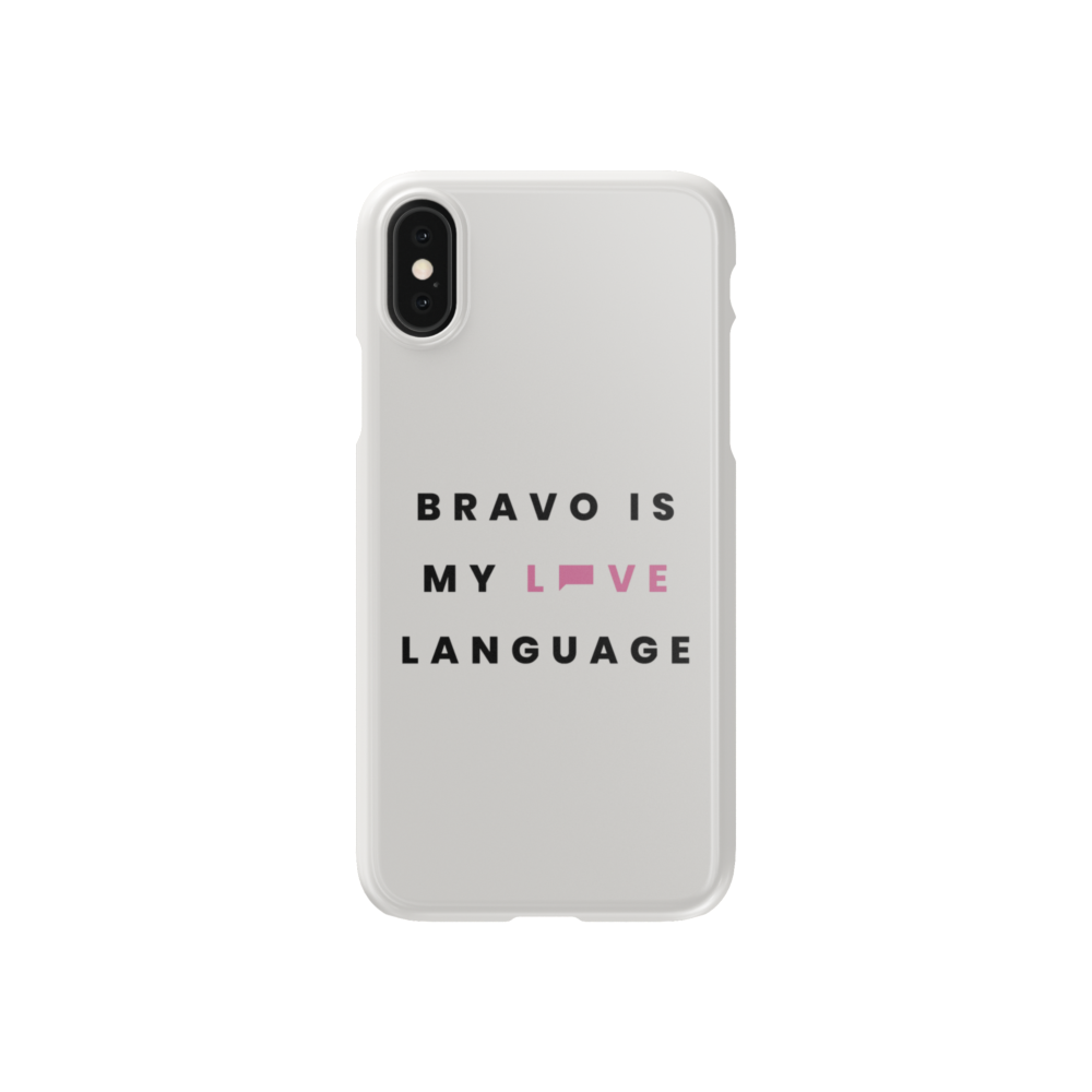 Bravo Gear Bravo Is My Love Language Tough Phone Case