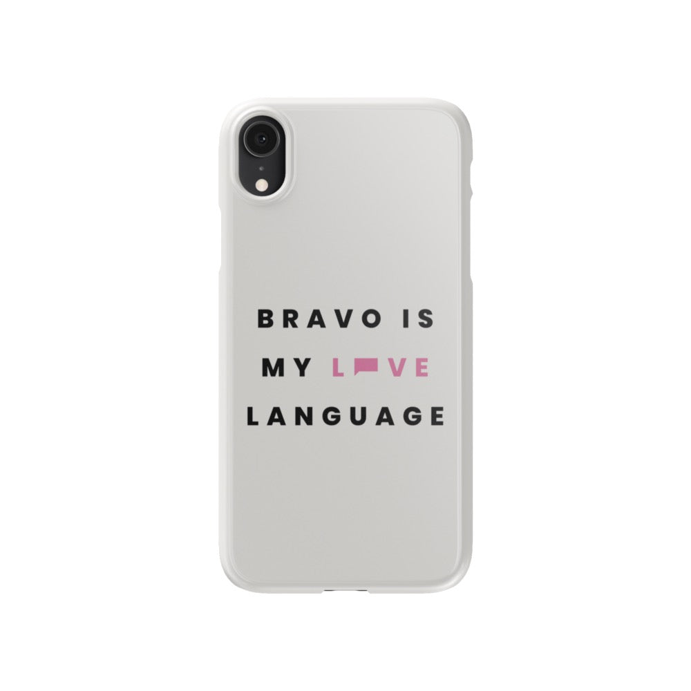 Bravo Gear Bravo Is My Love Language Tough Phone Case