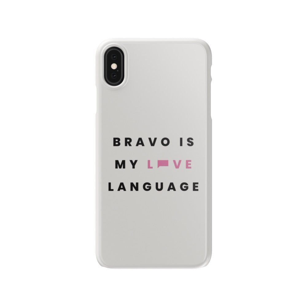 Bravo Gear Bravo Is My Love Language Tough Phone Case