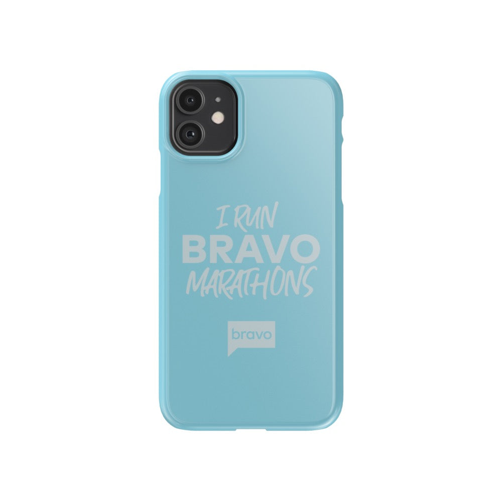 Bravo Gear I Run Bravo Marathons Tough Phone Case