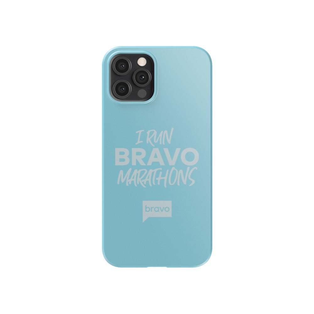 Bravo Gear I Run Bravo Marathons Tough Phone Case