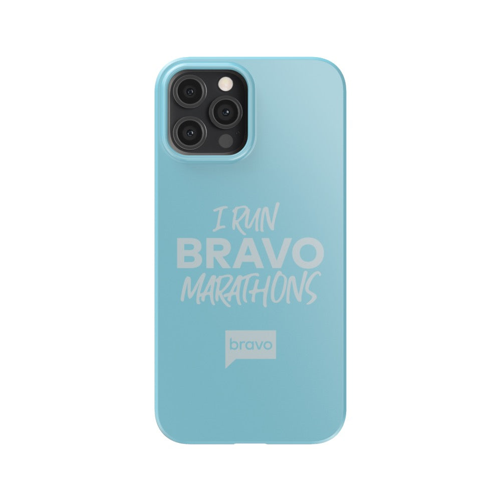 Bravo Gear I Run Bravo Marathons Tough Phone Case