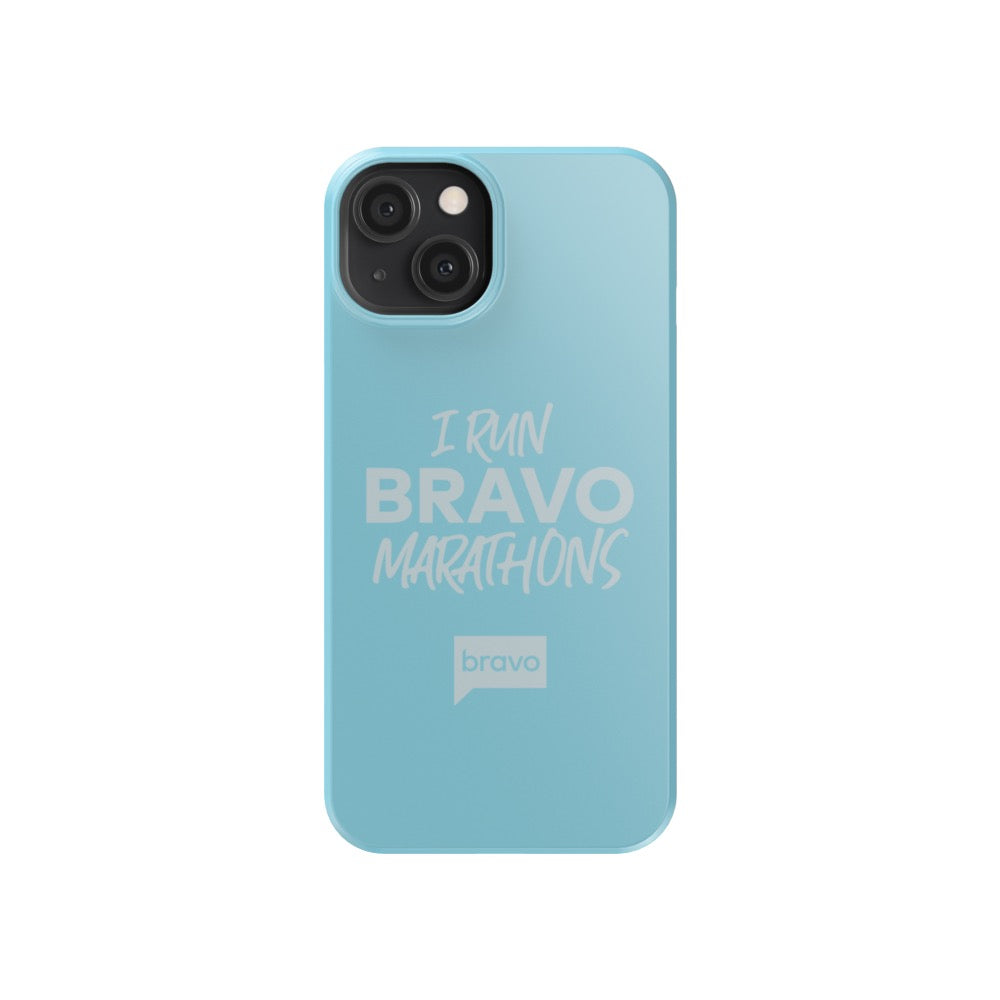 Bravo Gear I Run Bravo Marathons Tough Phone Case