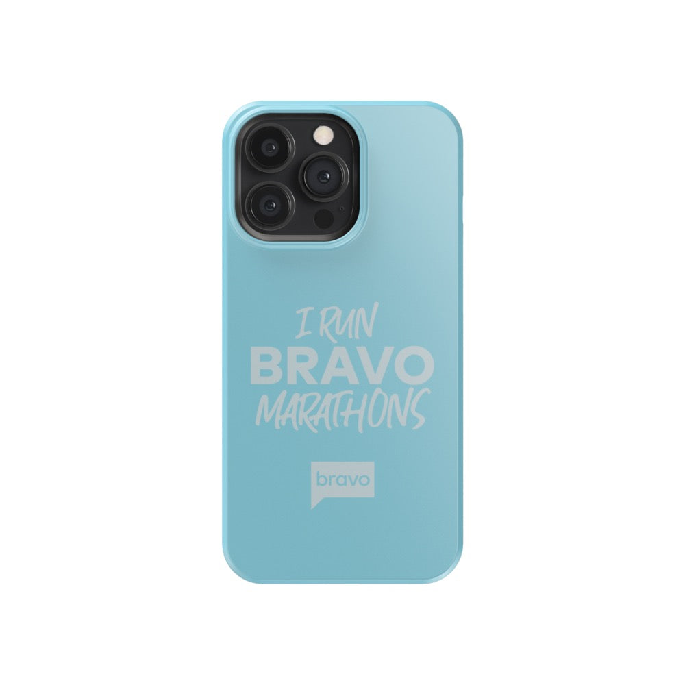 Bravo Gear I Run Bravo Marathons Tough Phone Case