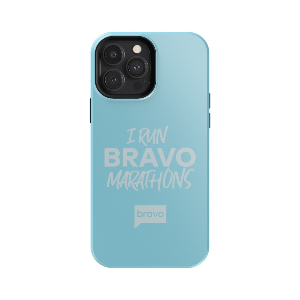 Bravo Gear I Run Bravo Marathons Tough Phone Case