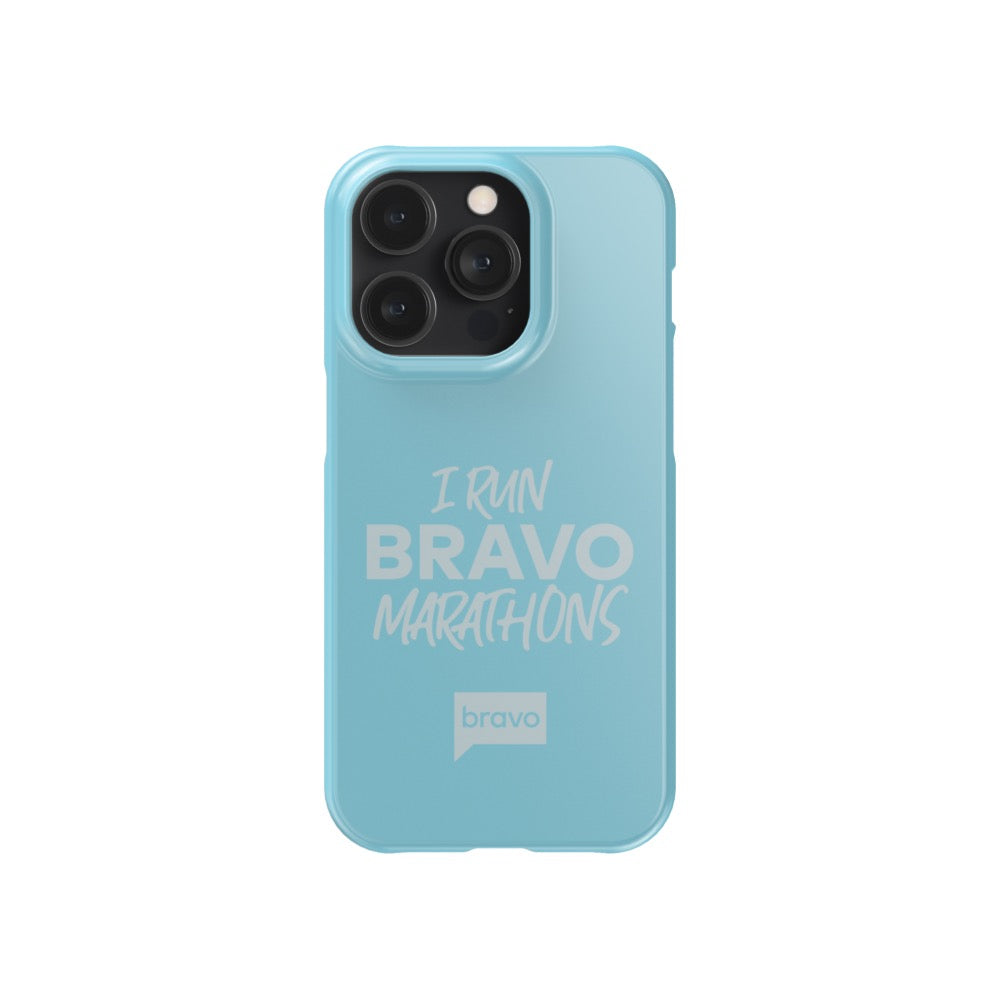 Bravo Gear I Run Bravo Marathons Tough Phone Case