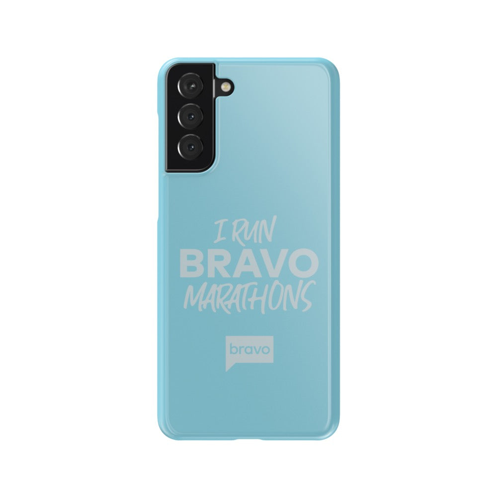 Bravo Gear I Run Bravo Marathons Tough Phone Case