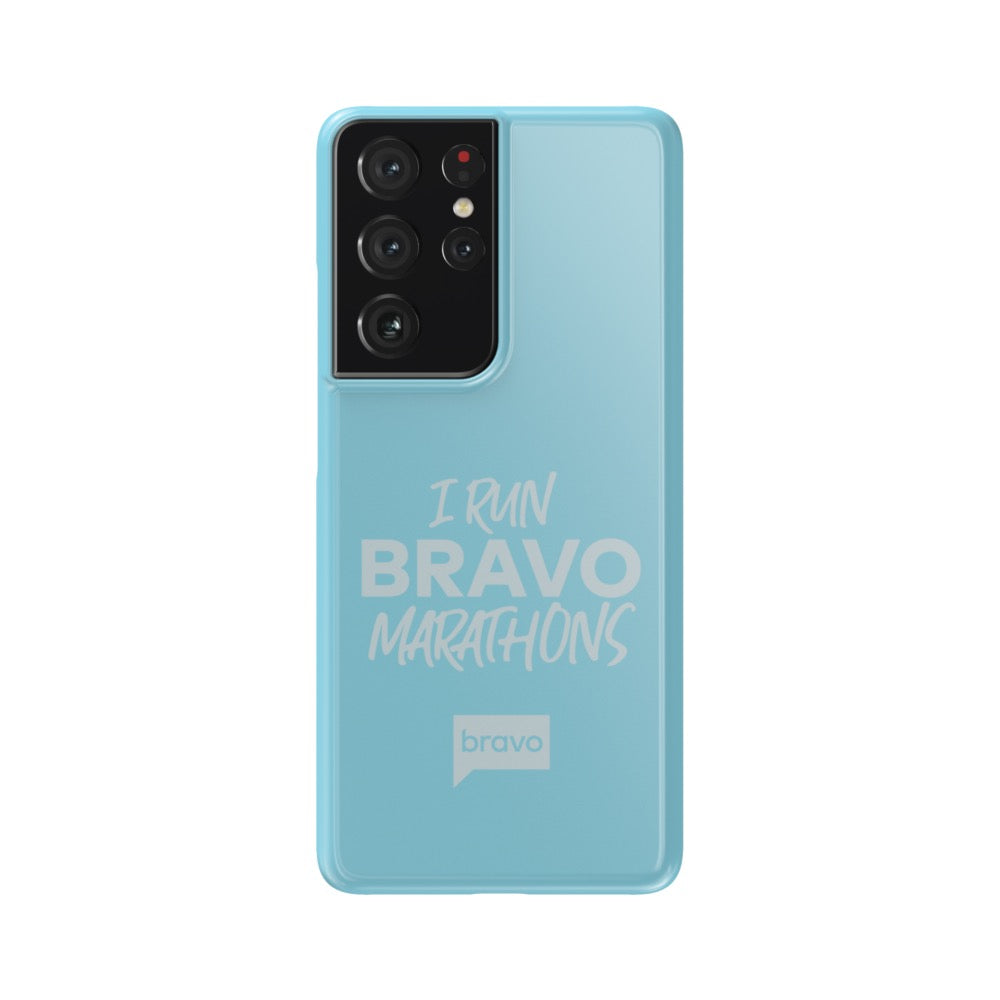 Bravo Gear I Run Bravo Marathons Tough Phone Case