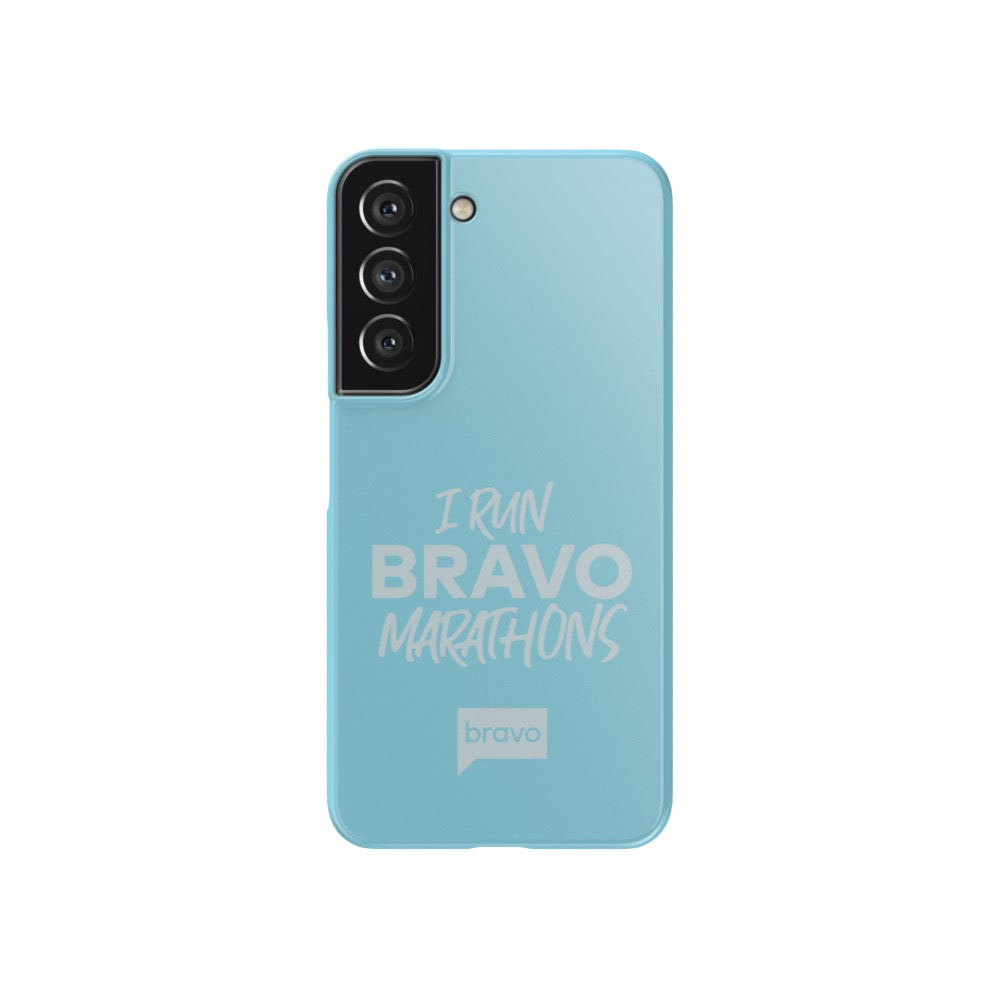 Bravo Gear I Run Bravo Marathons Tough Phone Case