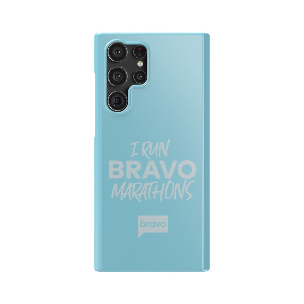 Bravo Gear I Run Bravo Marathons Tough Phone Case