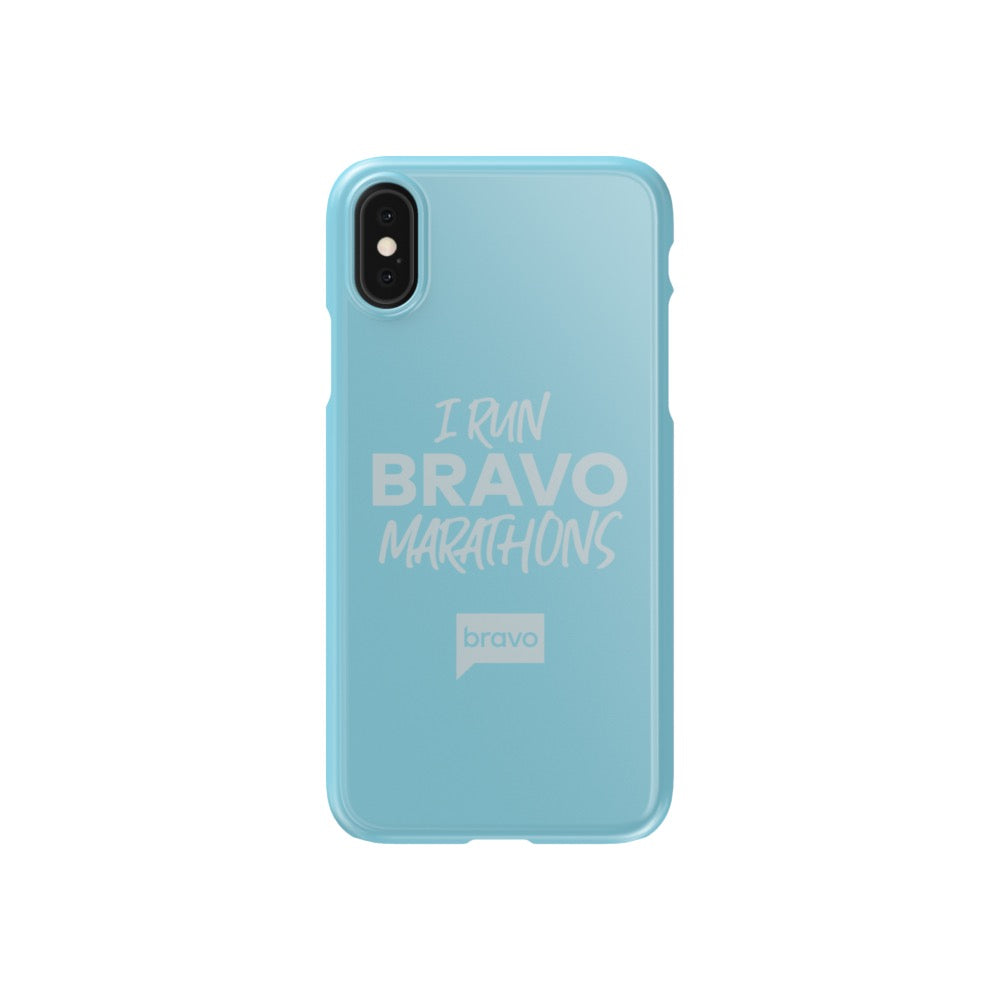 Bravo Gear I Run Bravo Marathons Tough Phone Case