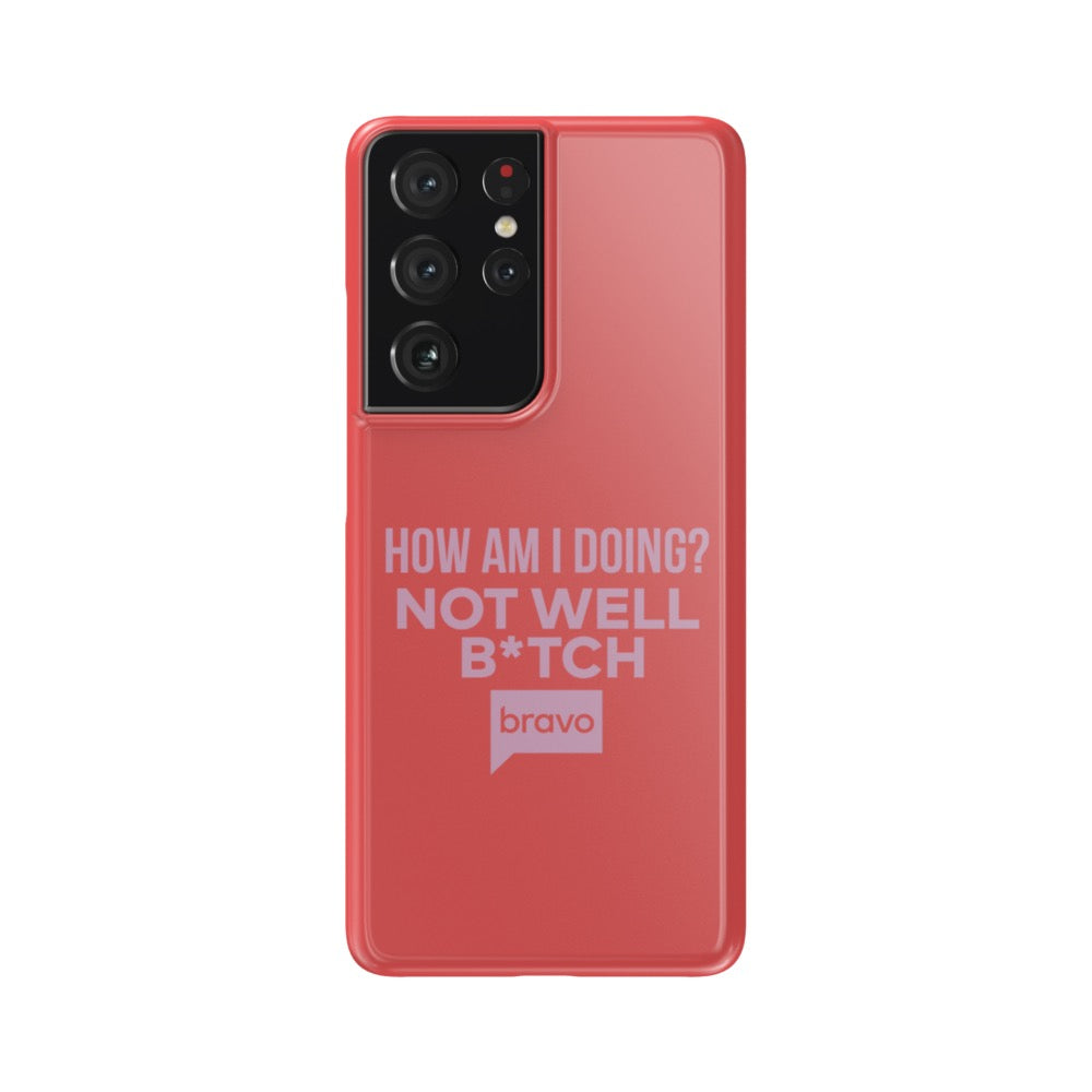 Bravo Gear Not Well B*tch Tough Phone Case
