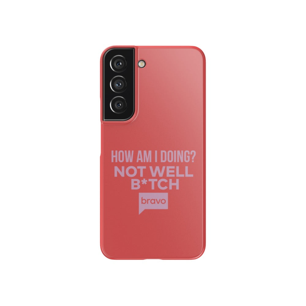 Bravo Gear Not Well B*tch Tough Phone Case